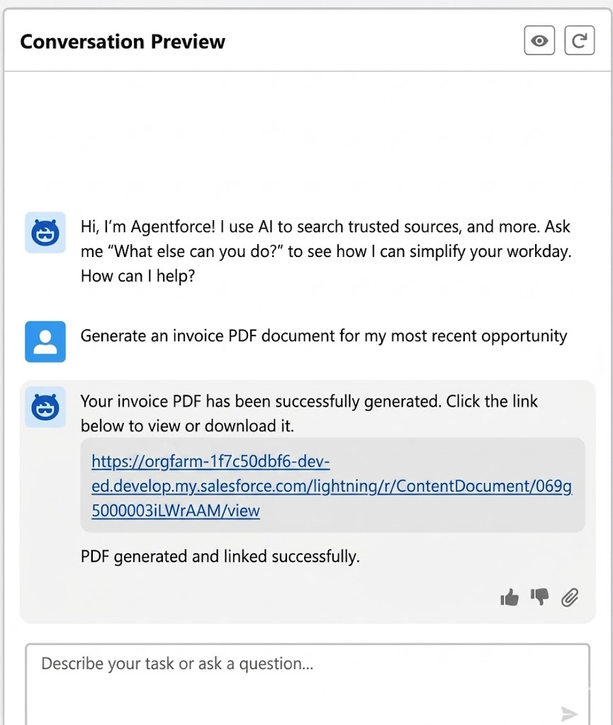 Agentforce Document Generation: Generate Salesforce PDFs Instantly with ZeroExport