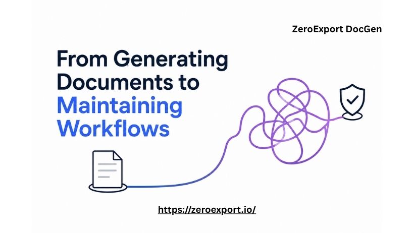 Build maintainable document workflows in Salesforce with ZeroExport